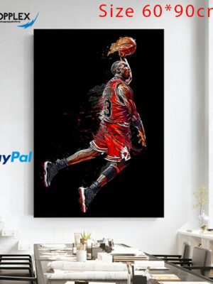 Michael Jordon basketball Sports Design Single Piece Art 29