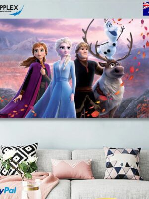 Frozen Elsa Anna Olaf Design for Kids Art 7