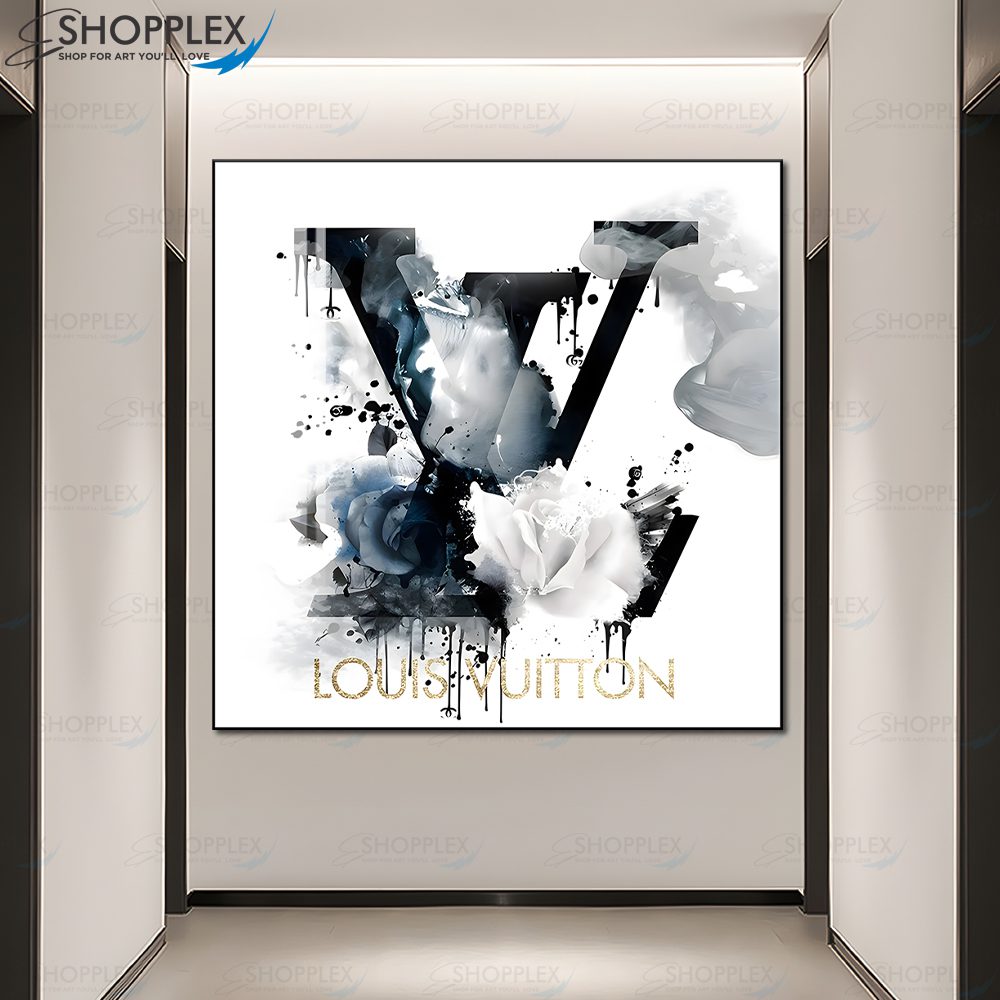 Luxury Brand Louis Vuitton Wall Decor Design Single Piece Art B13